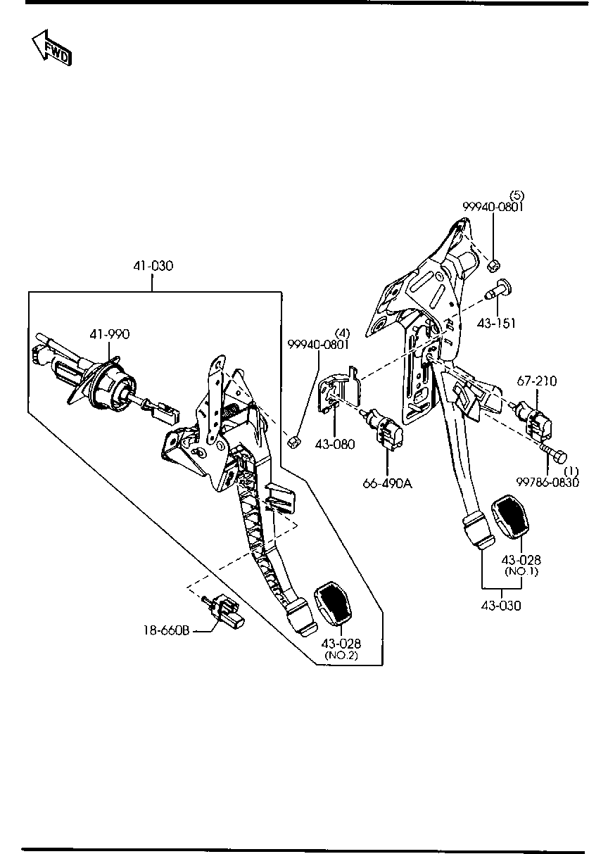 FORD BP4K-41-400D - Adóhenger, kuplung parts5.com