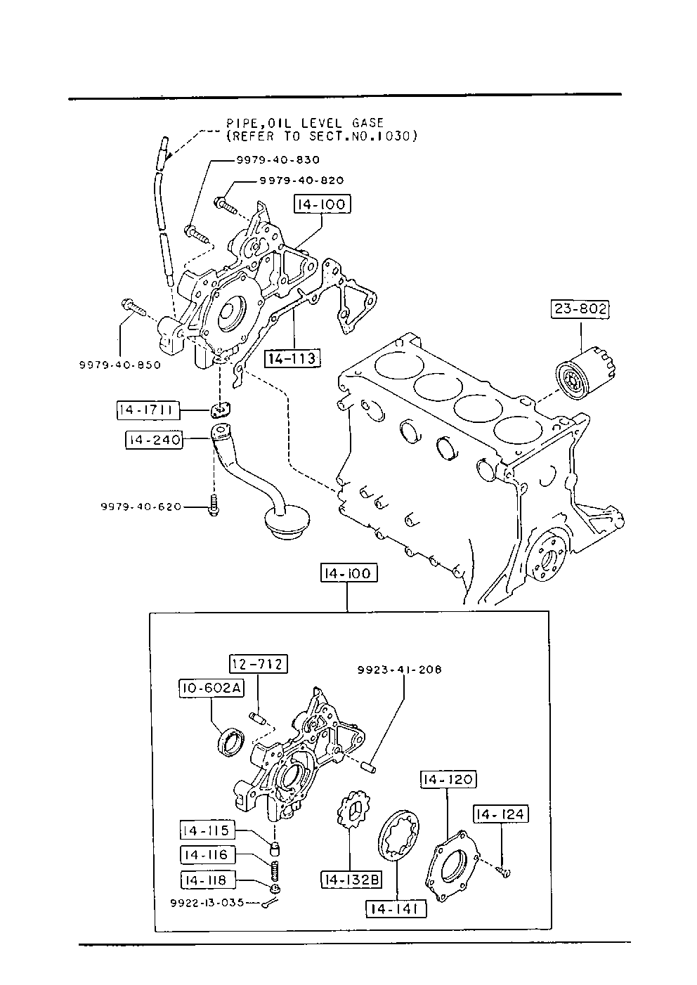 MAZDA B 6Y1-14302 - Filtru ulei parts5.com