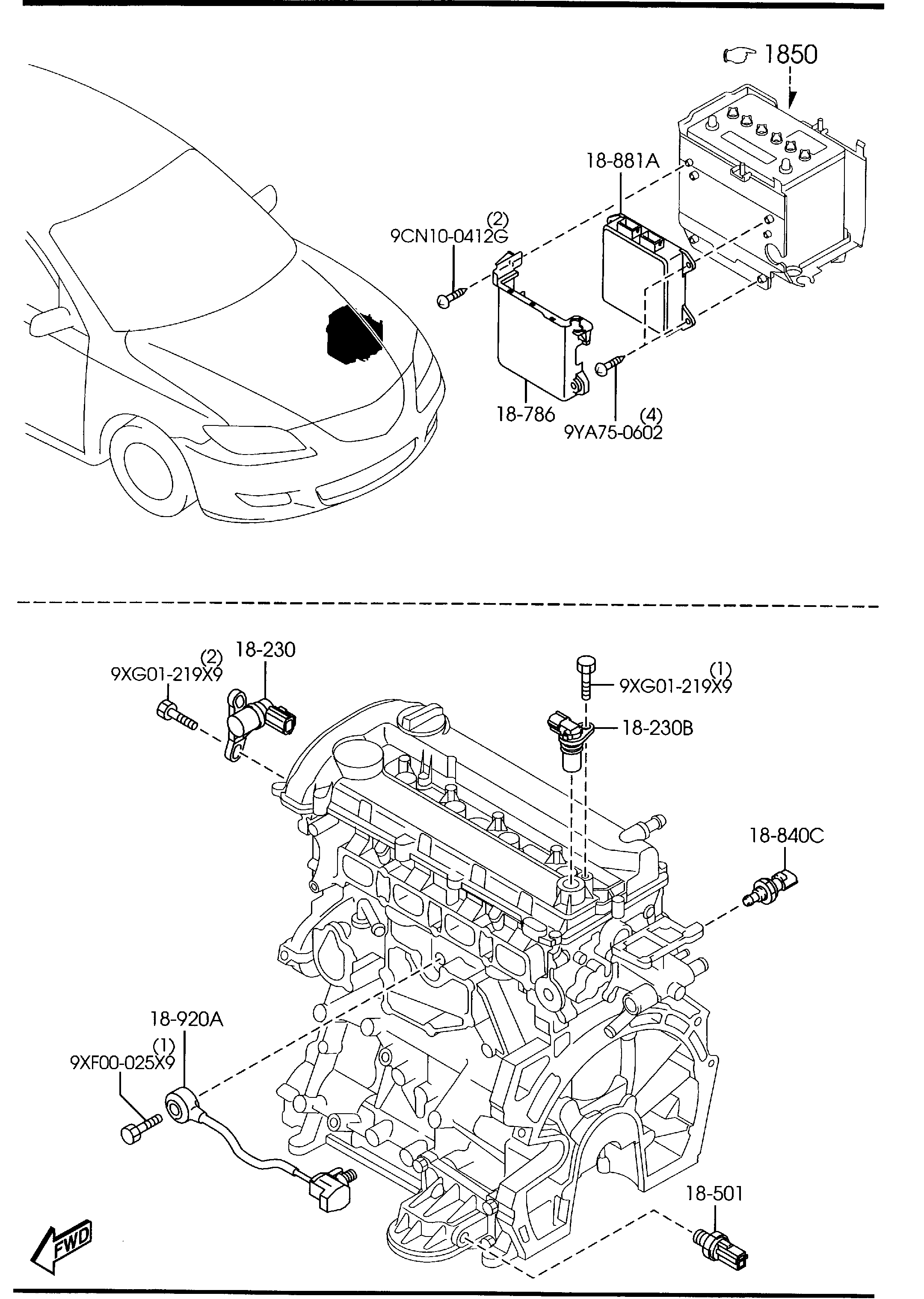 MAZDA 99562-1400 - Sada tesnení kolena sacieho potrubia / kolektor výfukových ply parts5.com