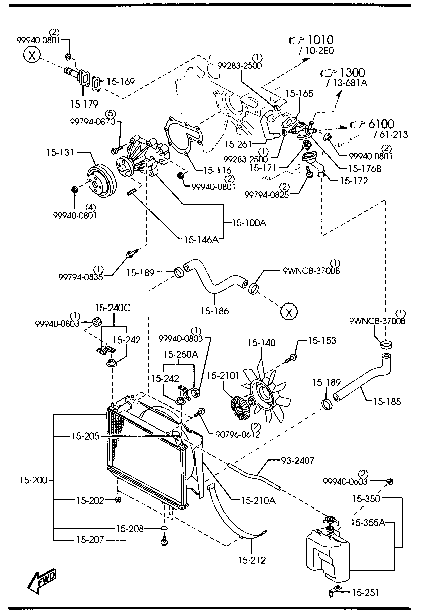 Honda WL81-15-205 - Τάπα κλεισίματος, ψύκτης parts5.com