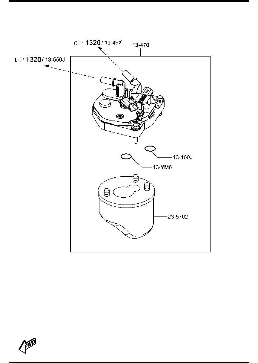 FORD Y650-13-480 - Kraftstofffilter parts5.com