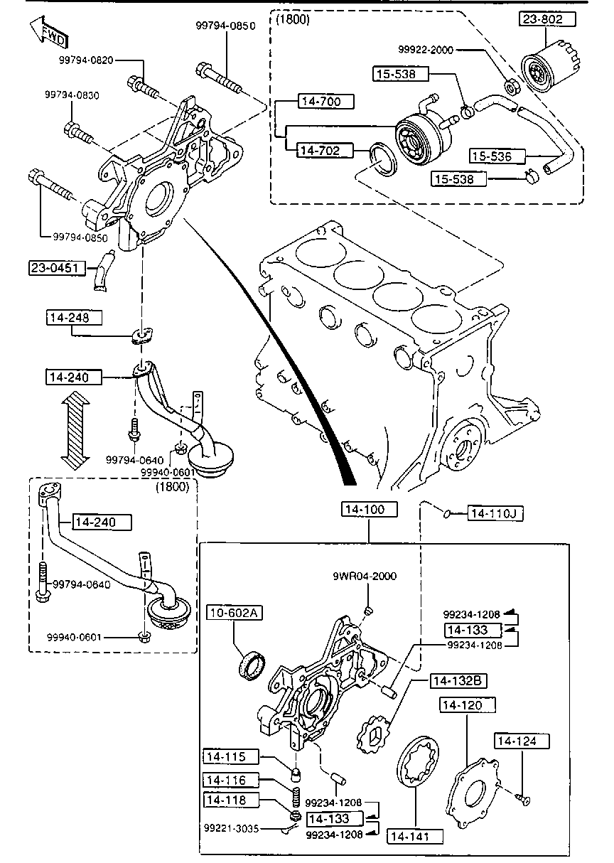 MAZDA 8527-77-739 - Прокладка, масляная ванна parts5.com