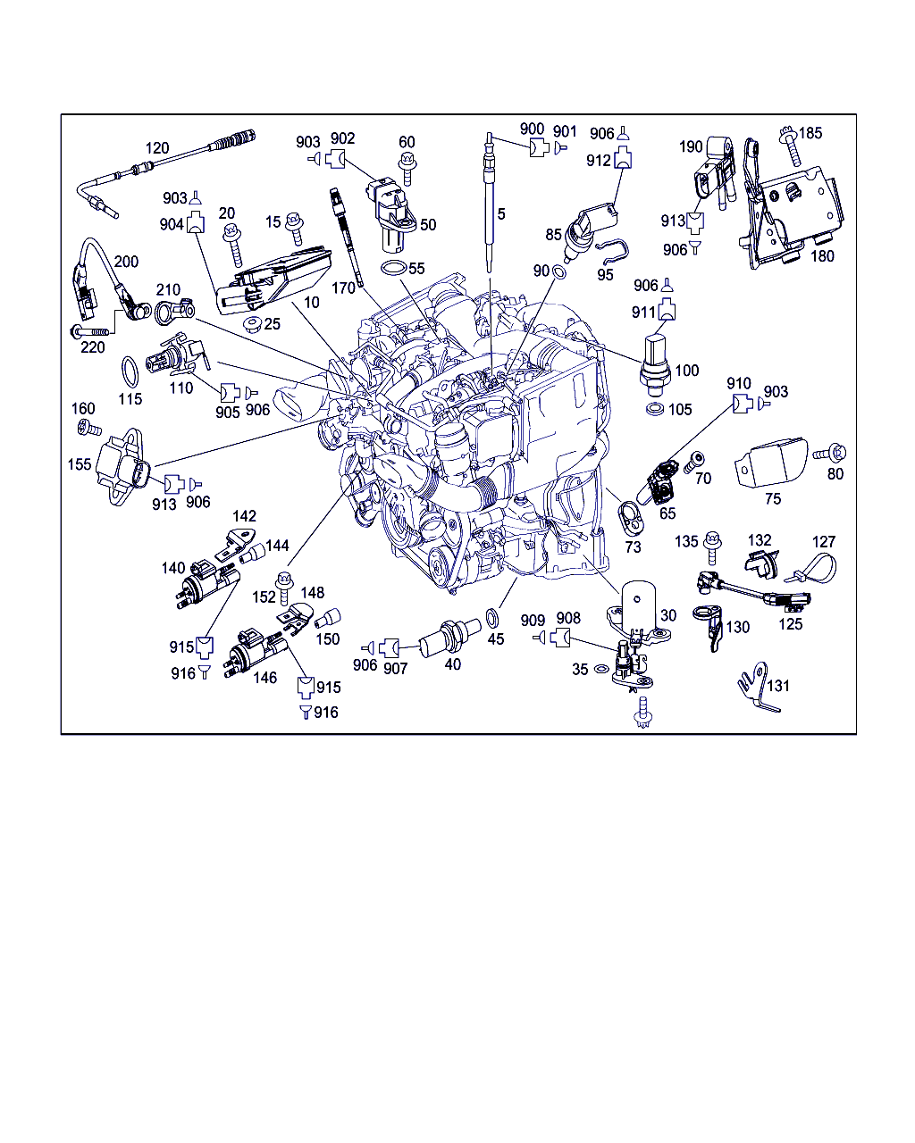 Mercedes-Benz A 008 153 37 28 - Čidlo, teplota výfukových plynů parts5.com