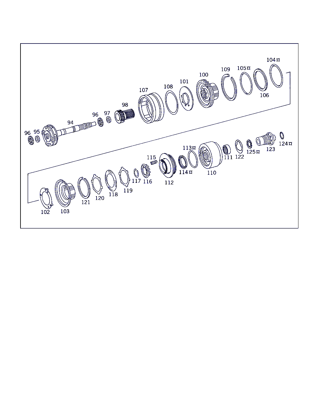 Mercedes-Benz A 126 272 07 25 - Lamele frictiune, cutie automata parts5.com