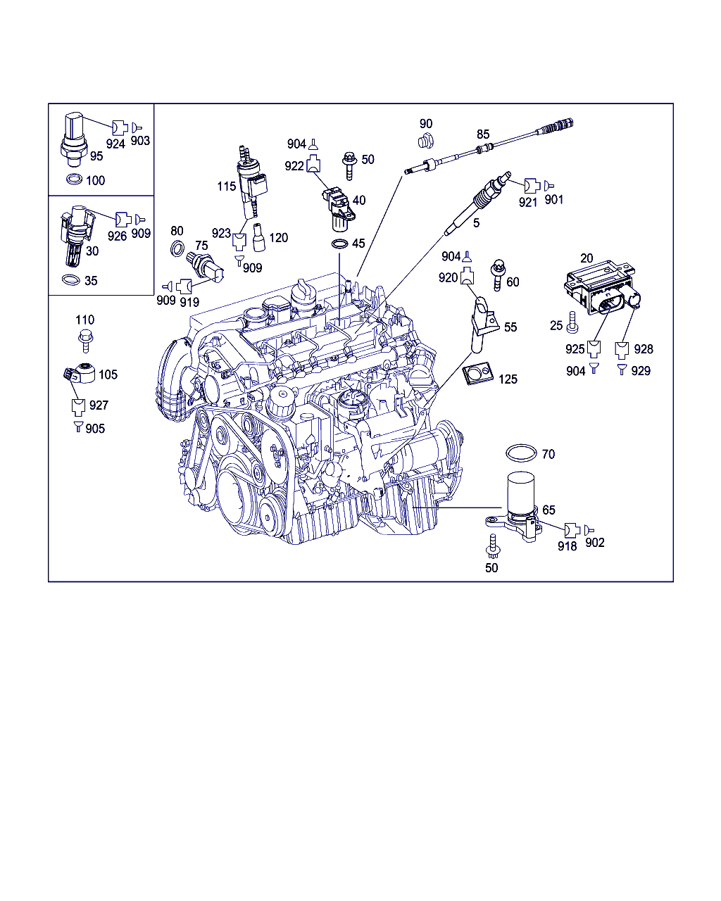 Mercedes-Benz A 001 159 56 01 - Glow Plug parts5.com