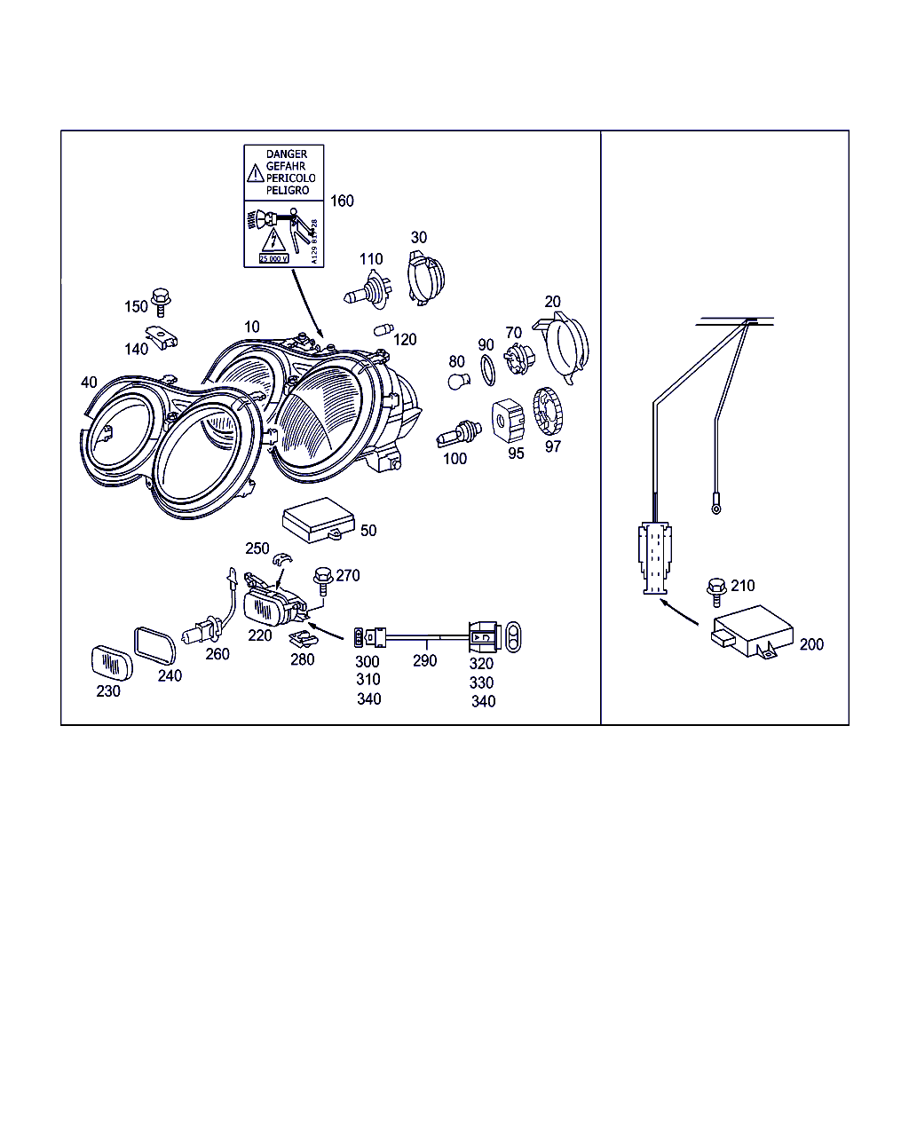 Mercedes-Benz N 000 000 000069 - Лампа накаливания, противотуманная фара parts5.com