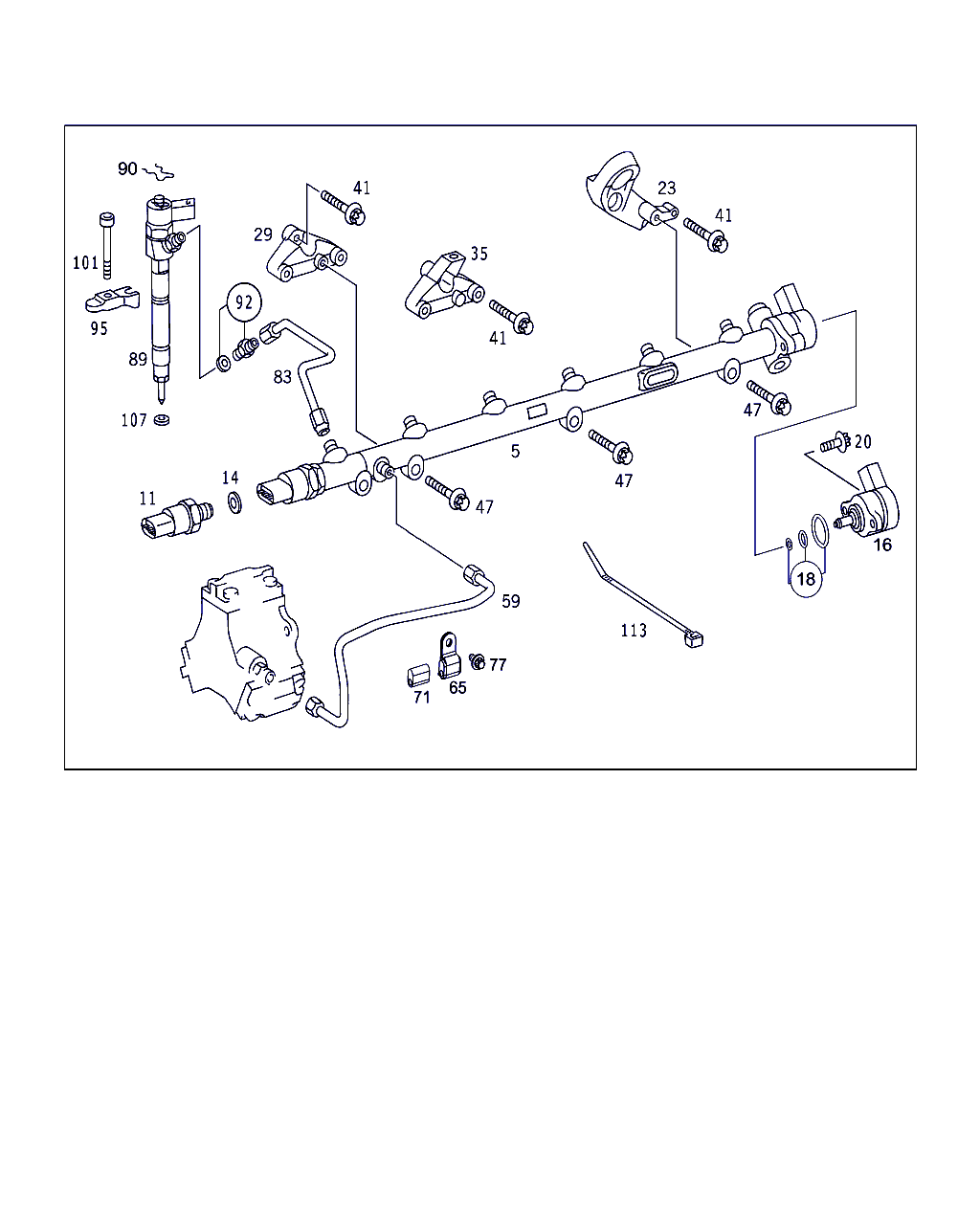 Mercedes-Benz A 601 017 13 60 - Τσιμούχα, υποδοχή του μπεκ parts5.com