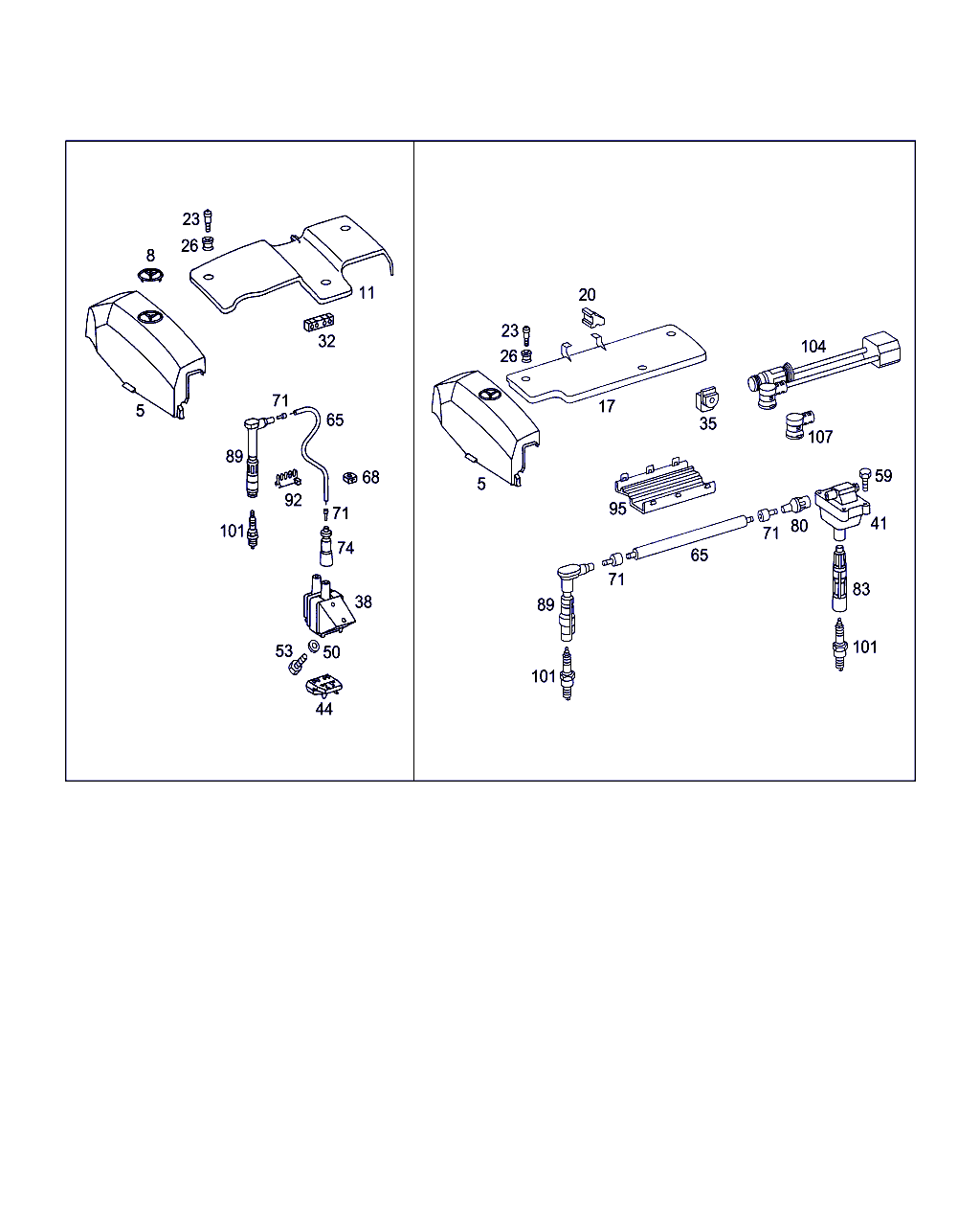 Maybach A 003 159 30 03 - Spark Plug parts5.com