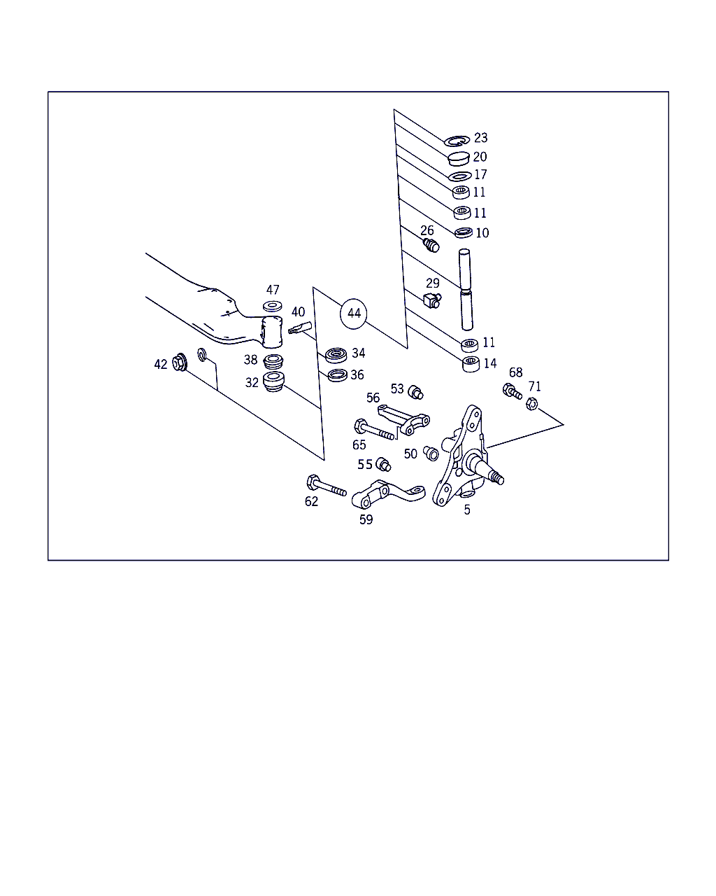 Mercedes-Benz A 008 997 69 47 - Inel etansare, articulatie ax parts5.com