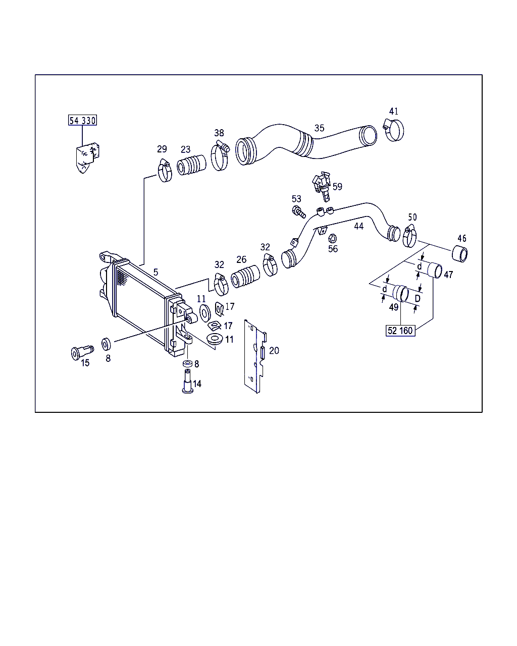 Mercedes-Benz A 005 997 28 90 - Ureche sustinere, aer umplere parts5.com