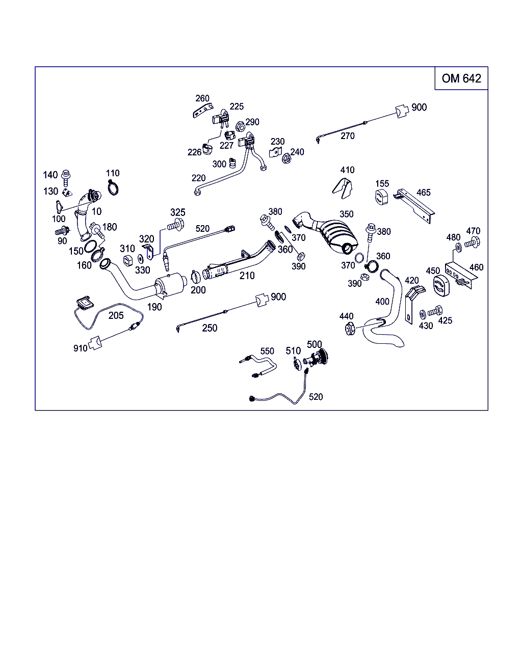 Mercedes-Benz A 008 153 27 28 - Čidlo, teplota výfukových plynů parts5.com