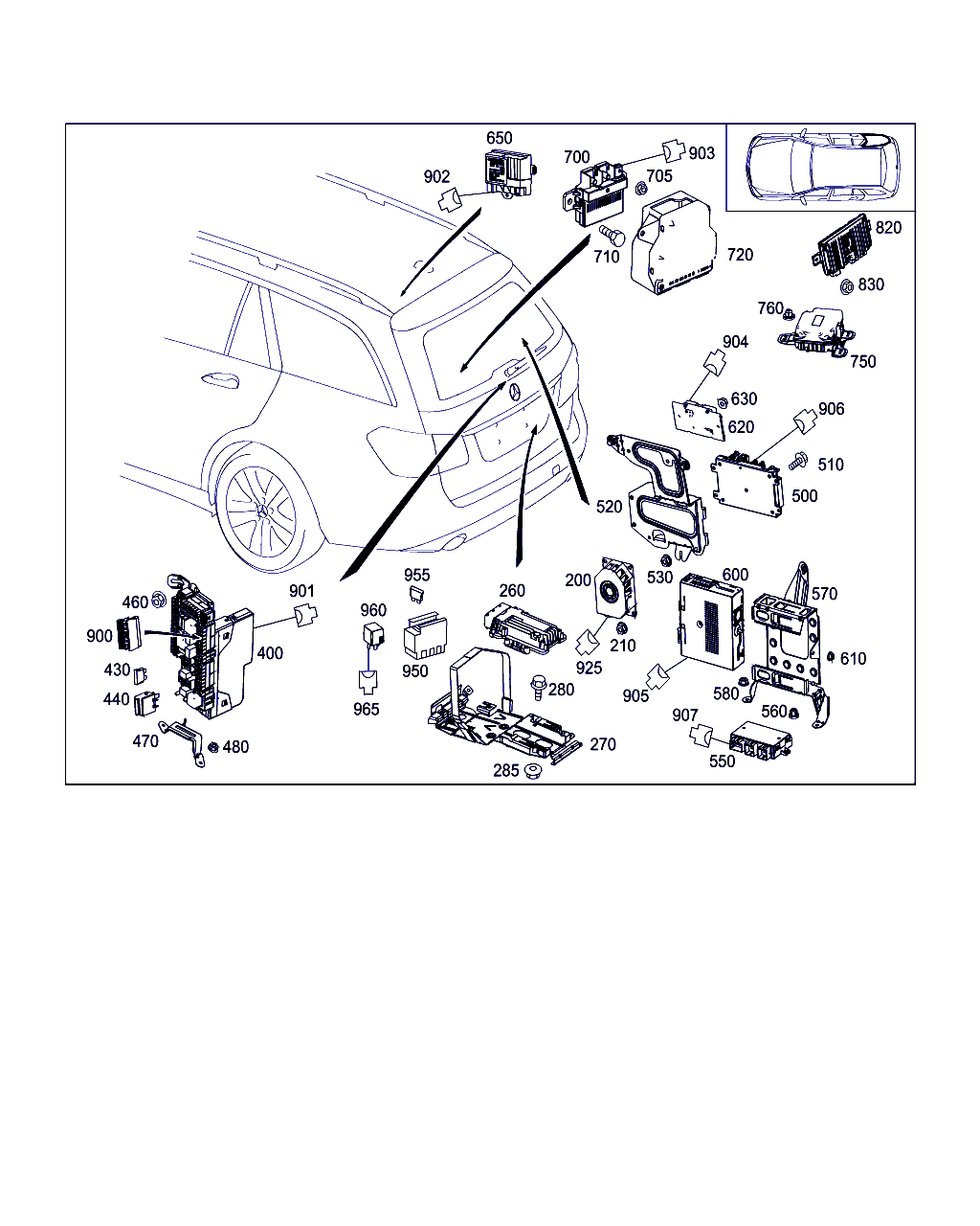 Mercedes-Benz A 002 542 11 19 - Releu multifunctional parts5.com