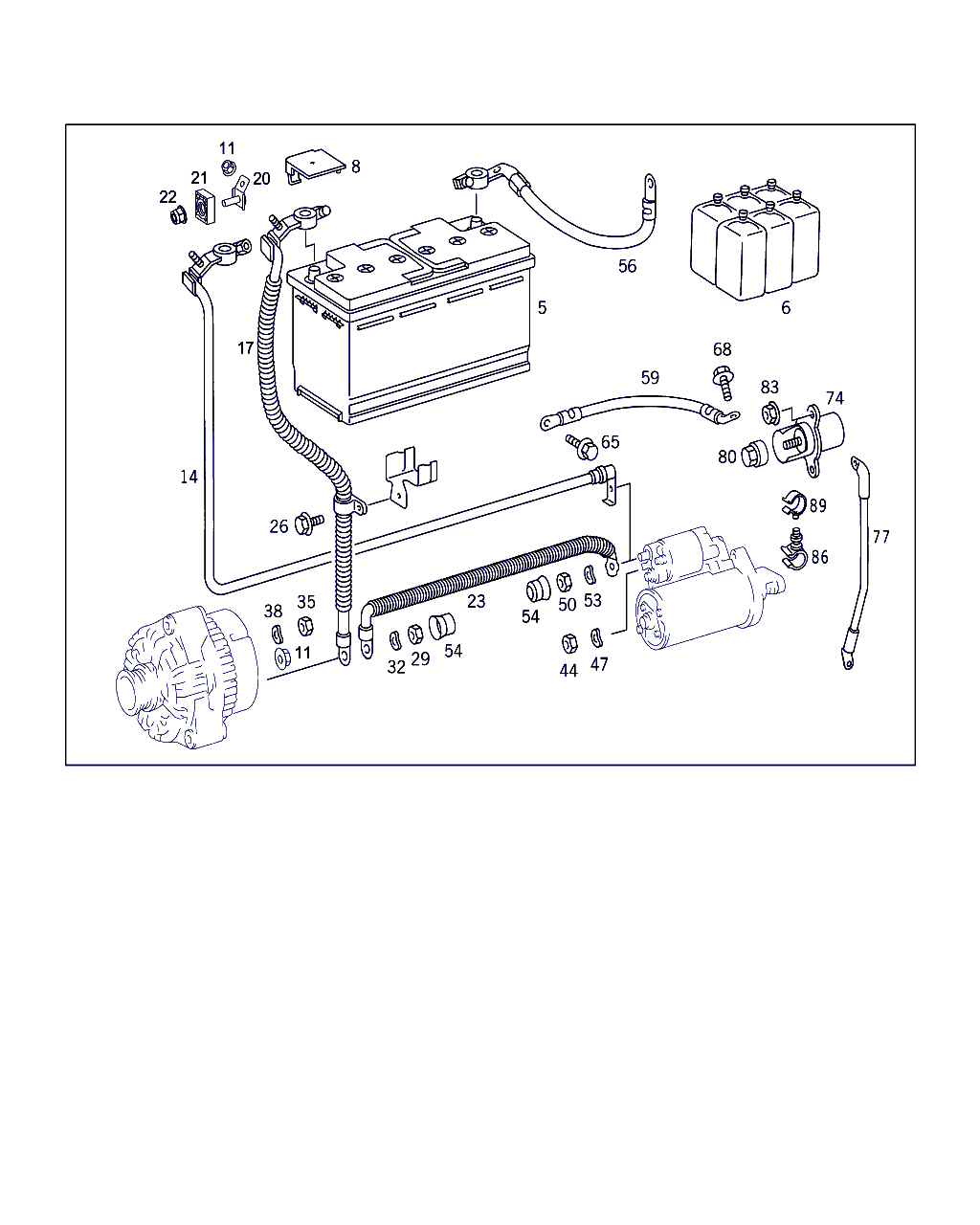 Mercedes-Benz A 004 541 46 01 - Akumulator za zagon parts5.com