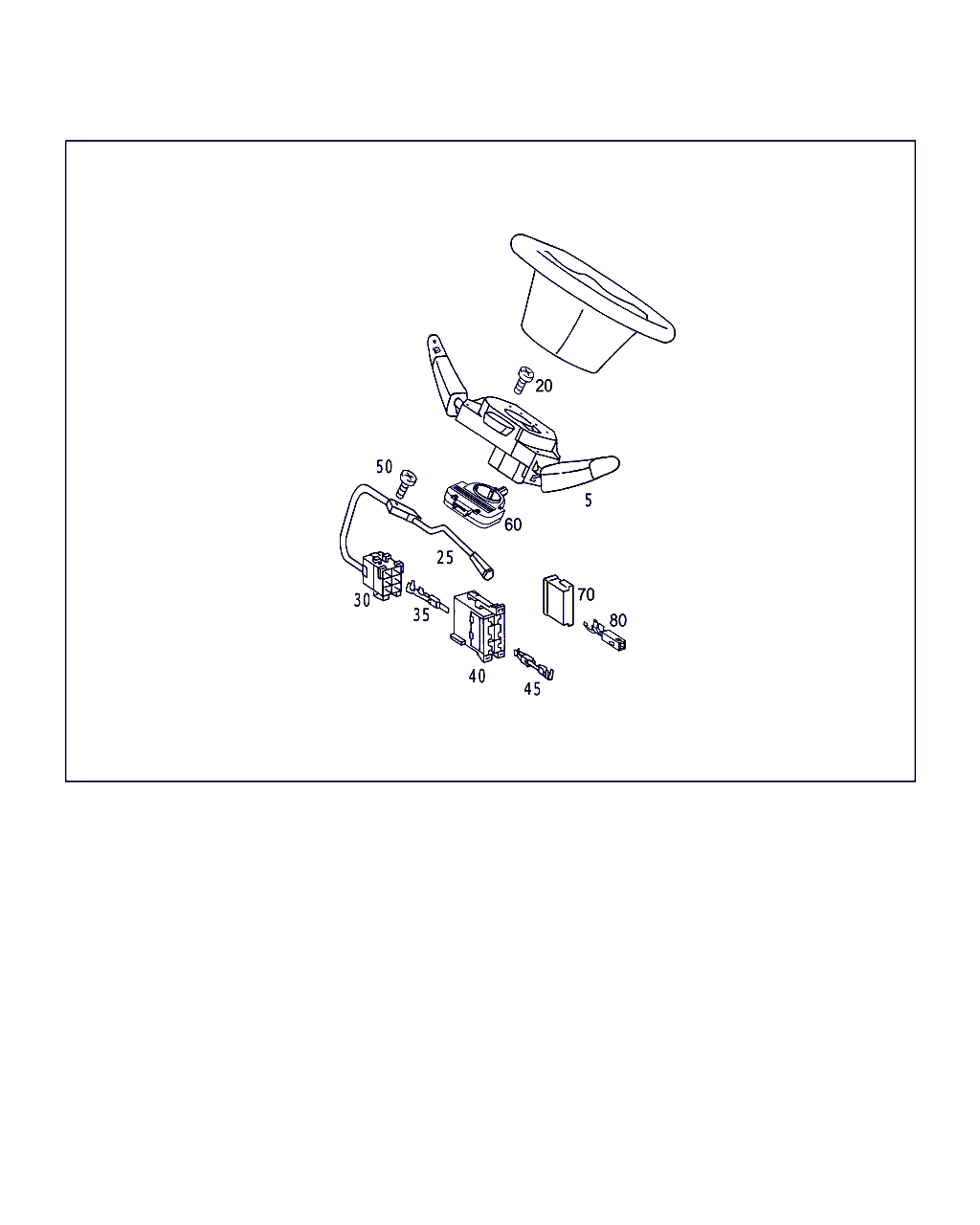 Mercedes-Benz A 001 540 46 45 - Comutator coloana directie parts5.com