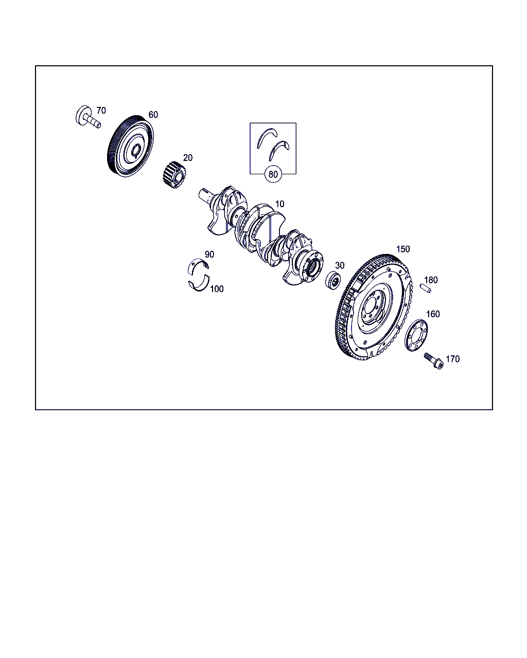 Mercedes-Benz A 608 990 08 00 - Set curea de distributie parts5.com