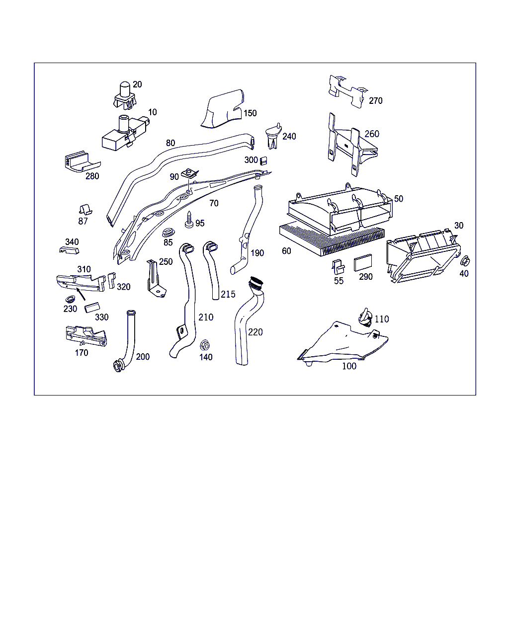 Mercedes-Benz A 203 830 09 18 - Φίλτρο, αέρας εσωτερικού χώρου parts5.com