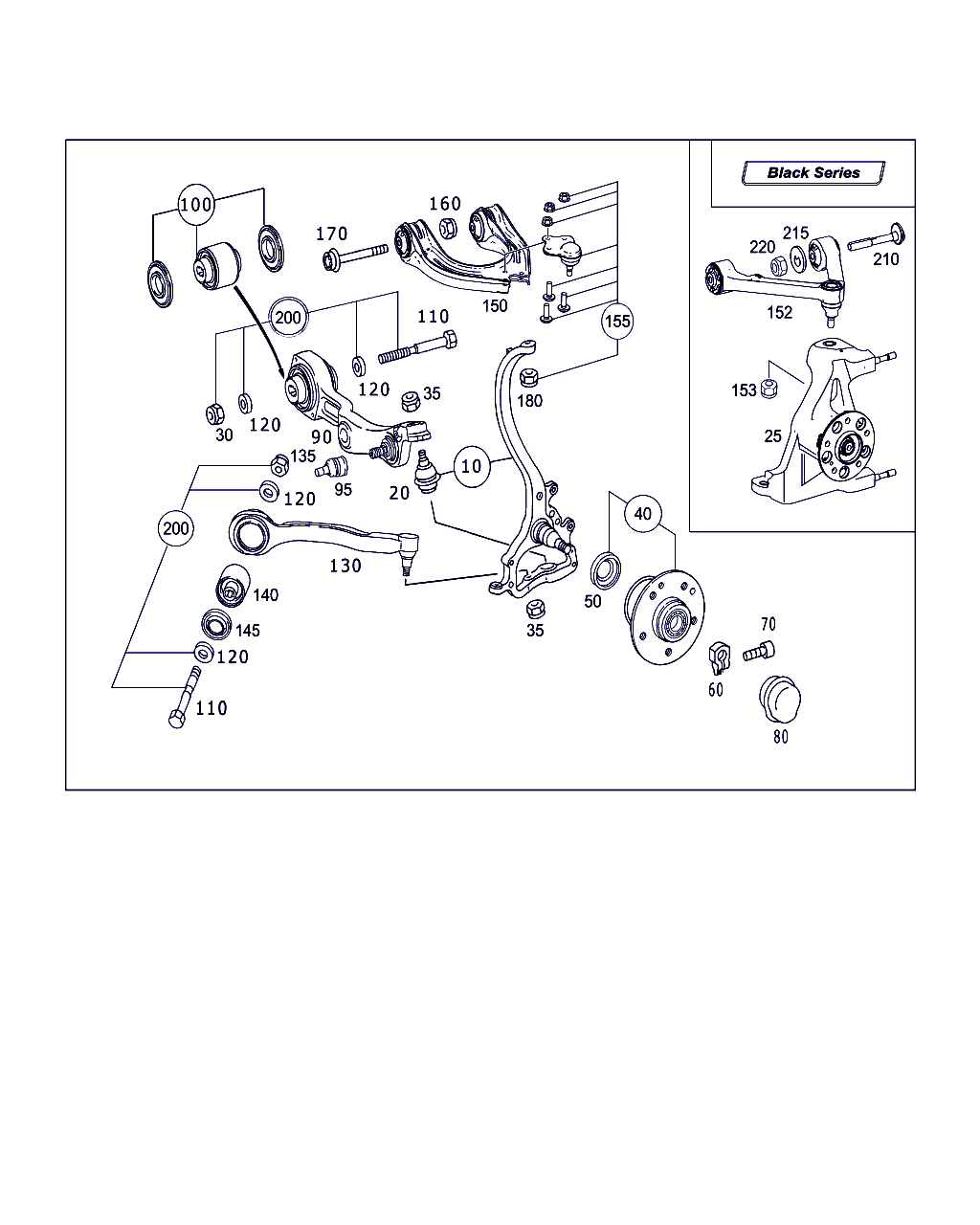 Mercedes-Benz A 211 330 11 11 - Lengőkar, kerékfelfüggesztés parts5.com