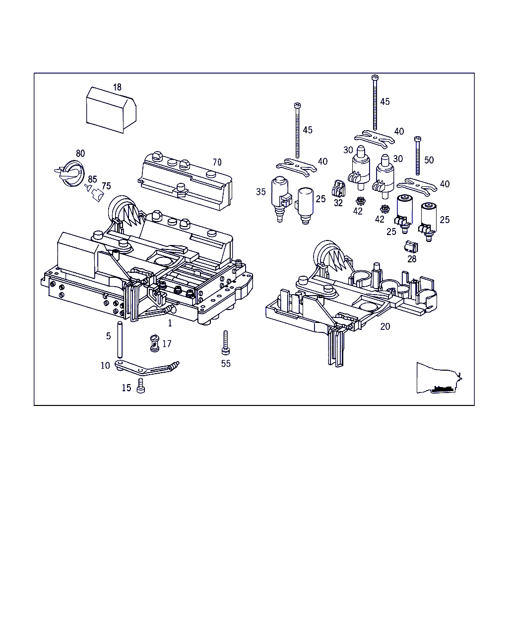 Mercedes-Benz A 140 270 05 61 - Управляващ блок, автоматична трансмисия parts5.com