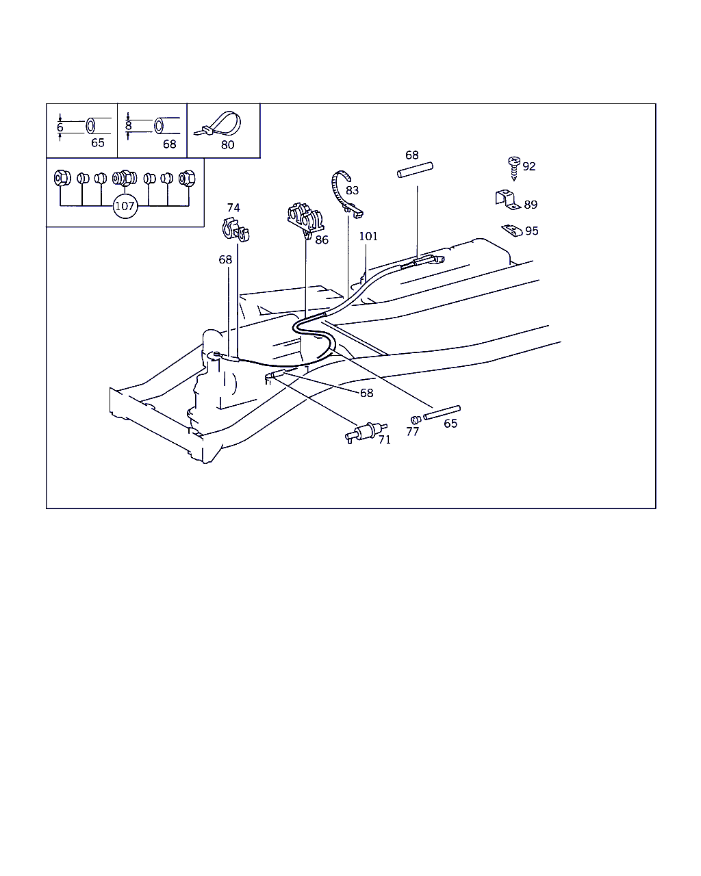 Mercedes-Benz A 001 477 66 01 - Üzemanyagszűrő parts5.com