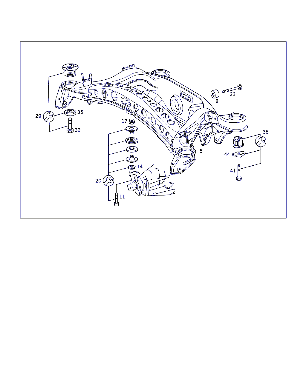 Mercedes-Benz A 140 350 45 41 - Cojinetes, diferencial parts5.com