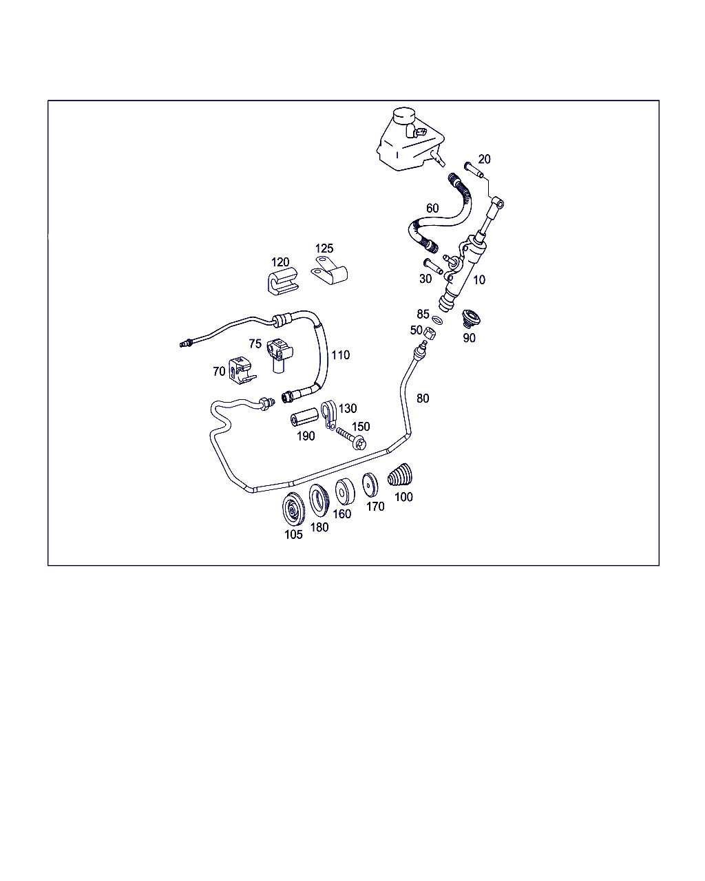 Mercedes-Benz A 203 290 02 12 - Master Cylinder, clutch parts5.com