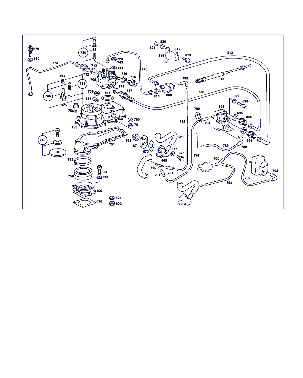 Mercedes-Benz A 000 078 05 92 - Amortizor pulsații, instalație alimentare combustibil parts5.com