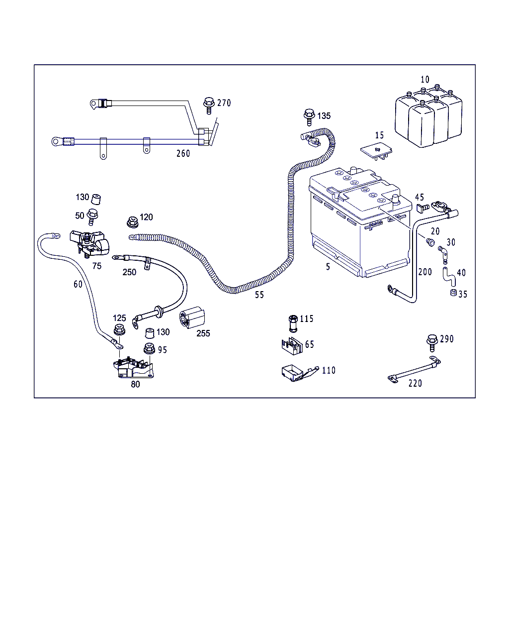 Mitsubishi A 000 982 33 08 - Μπαταρία εκκίνησης parts5.com