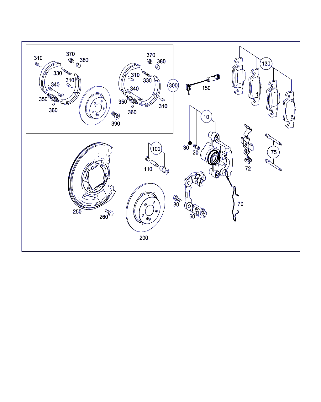 Mercedes-Benz A 212 420 21 44 - Lim za zaštitu od prskanja, kočni disk parts5.com