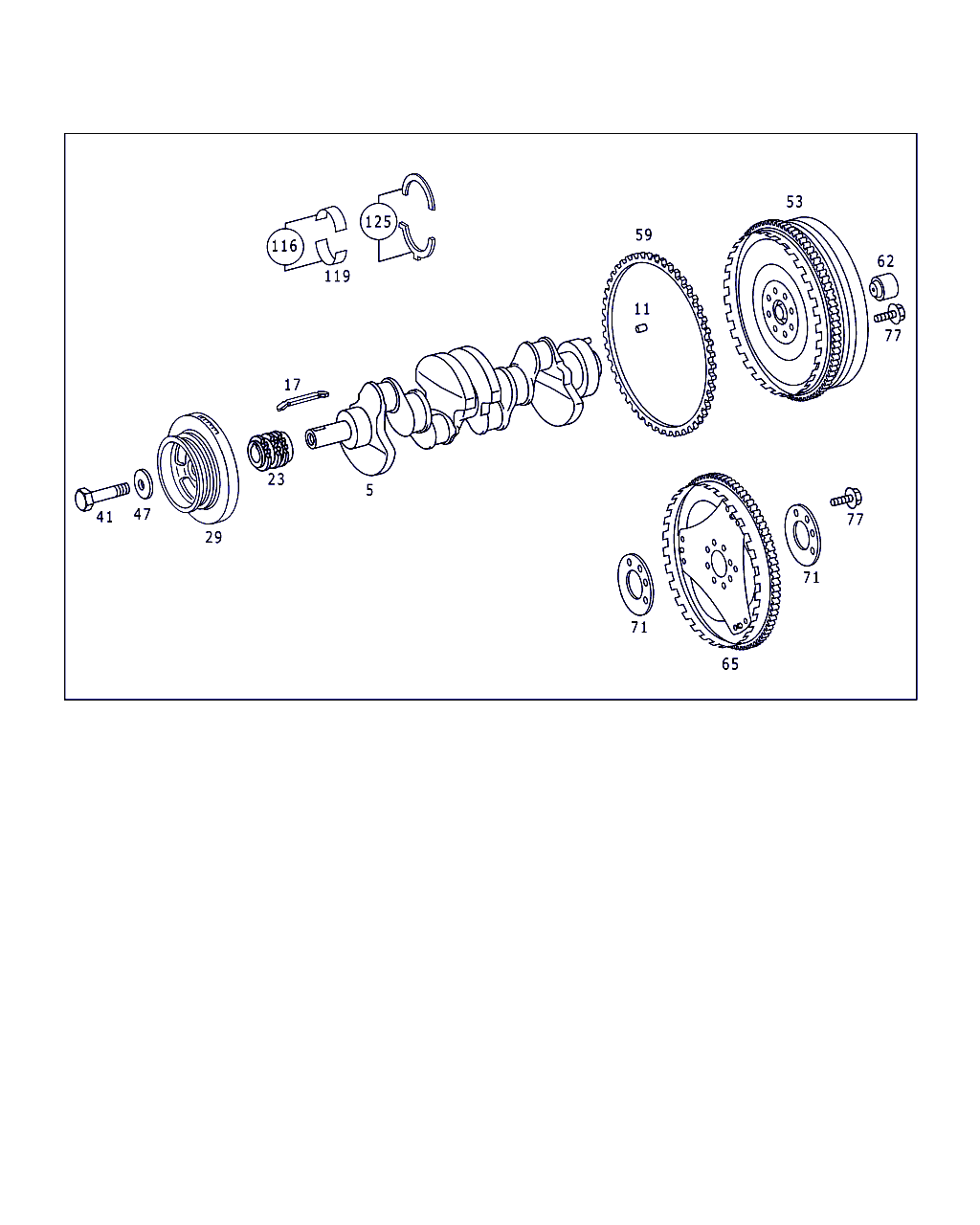 Mercedes-Benz A 611 030 04 05 - Volanta parts5.com