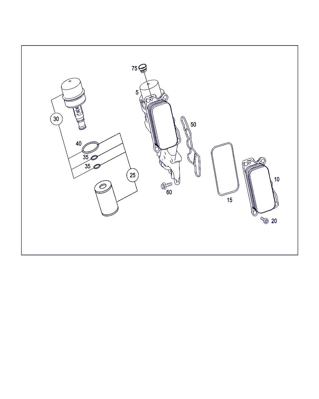 Mercedes-Benz A 272 180 00 38 - Fedél, olajszűrő ház parts5.com