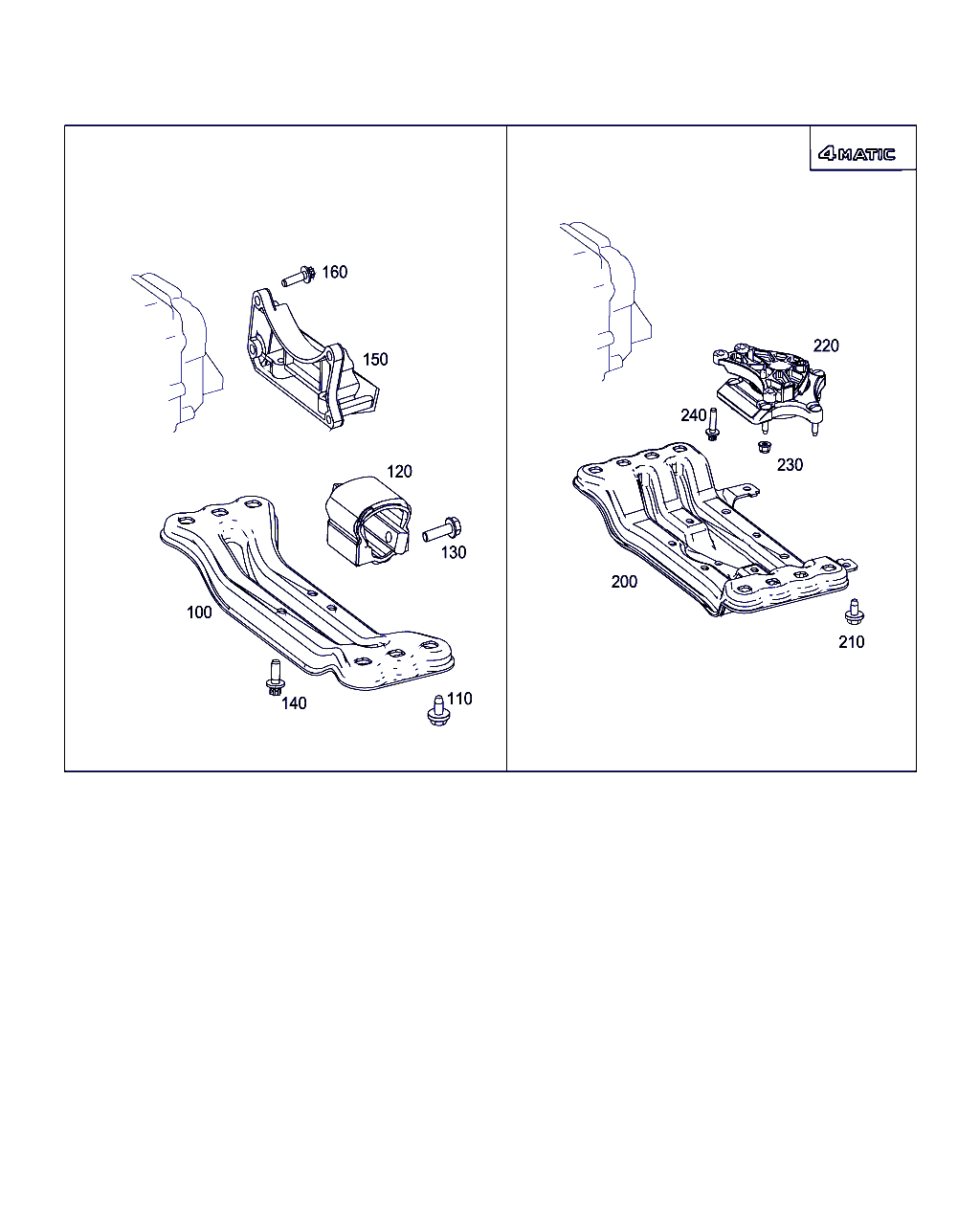 Mercedes-Benz A 212 240 08 18 - Uležištenje, ručni mjenjač parts5.com