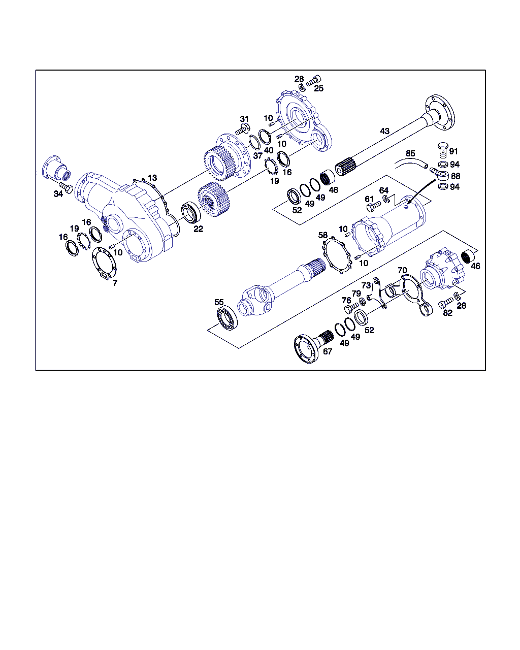 Mercedes-Benz A 009 981 48 05 - Wheel hub, bearing Kit parts5.com