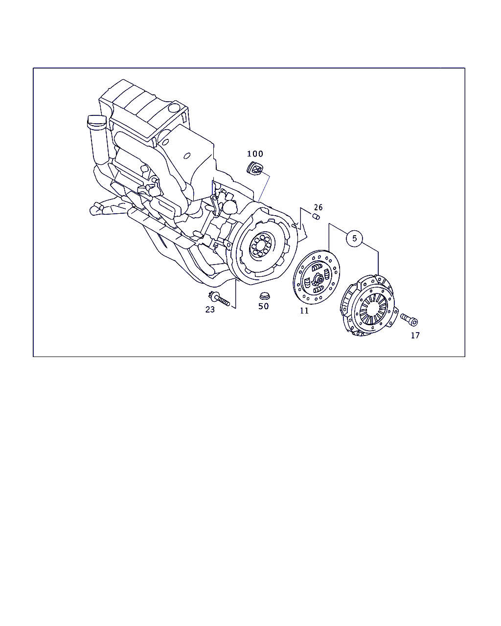 Mercedes-Benz A 000 252 59 05 - Kupplungssatz parts5.com