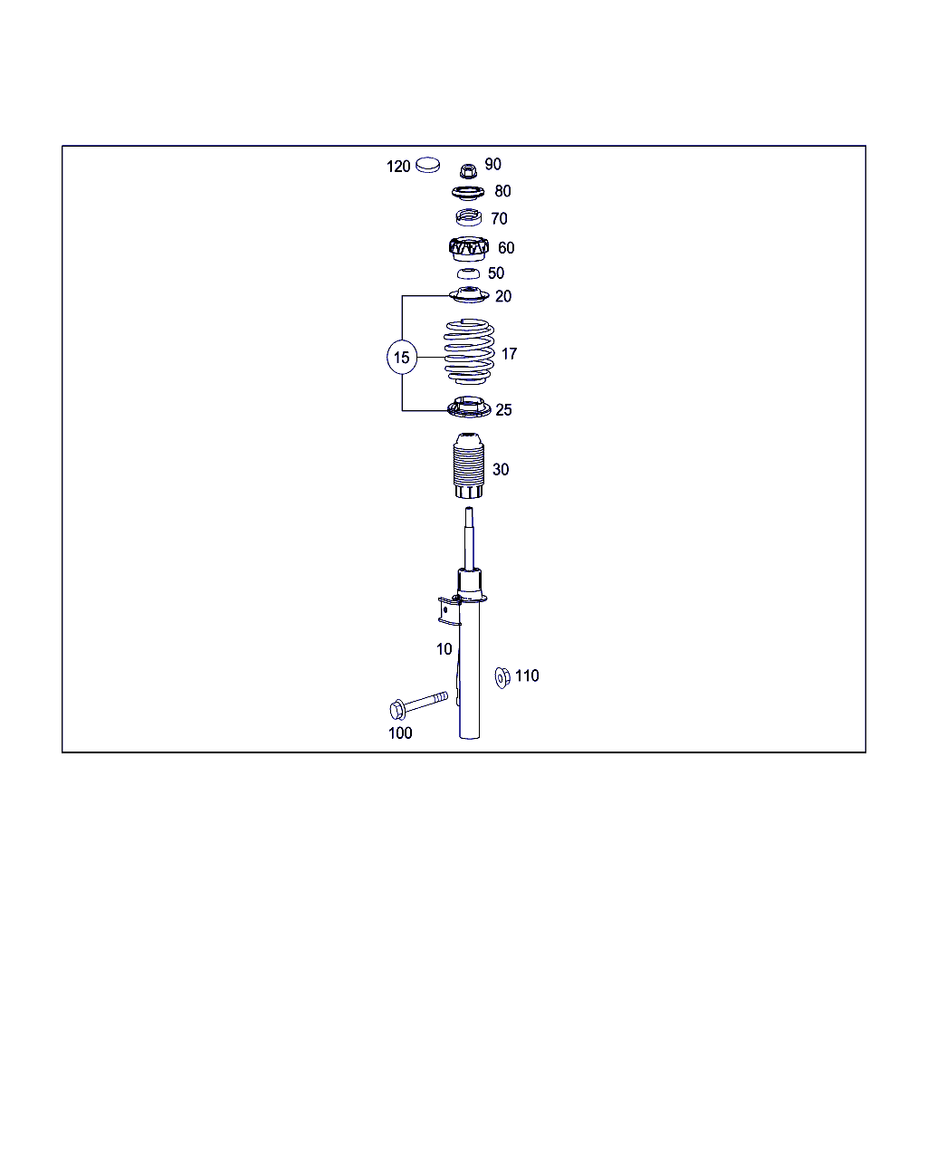 Mercedes-Benz A 450 330 00 51 - Valivé ložisko, ložisko pružné vzpěry parts5.com