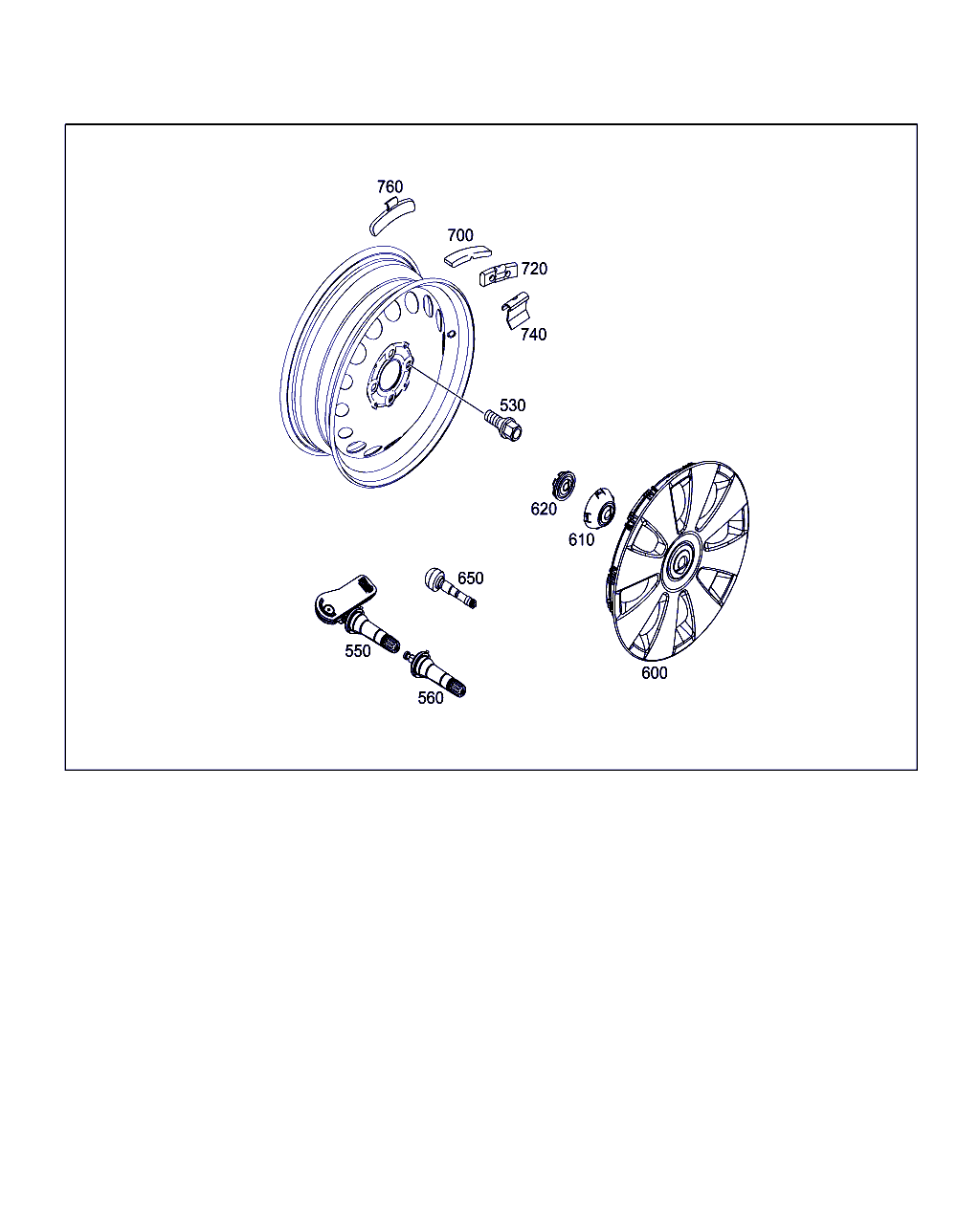 Mercedes-Benz A 453 905 17 01 - Czujnik w kole, system kontroli ciśnienia w ogumieniu parts5.com