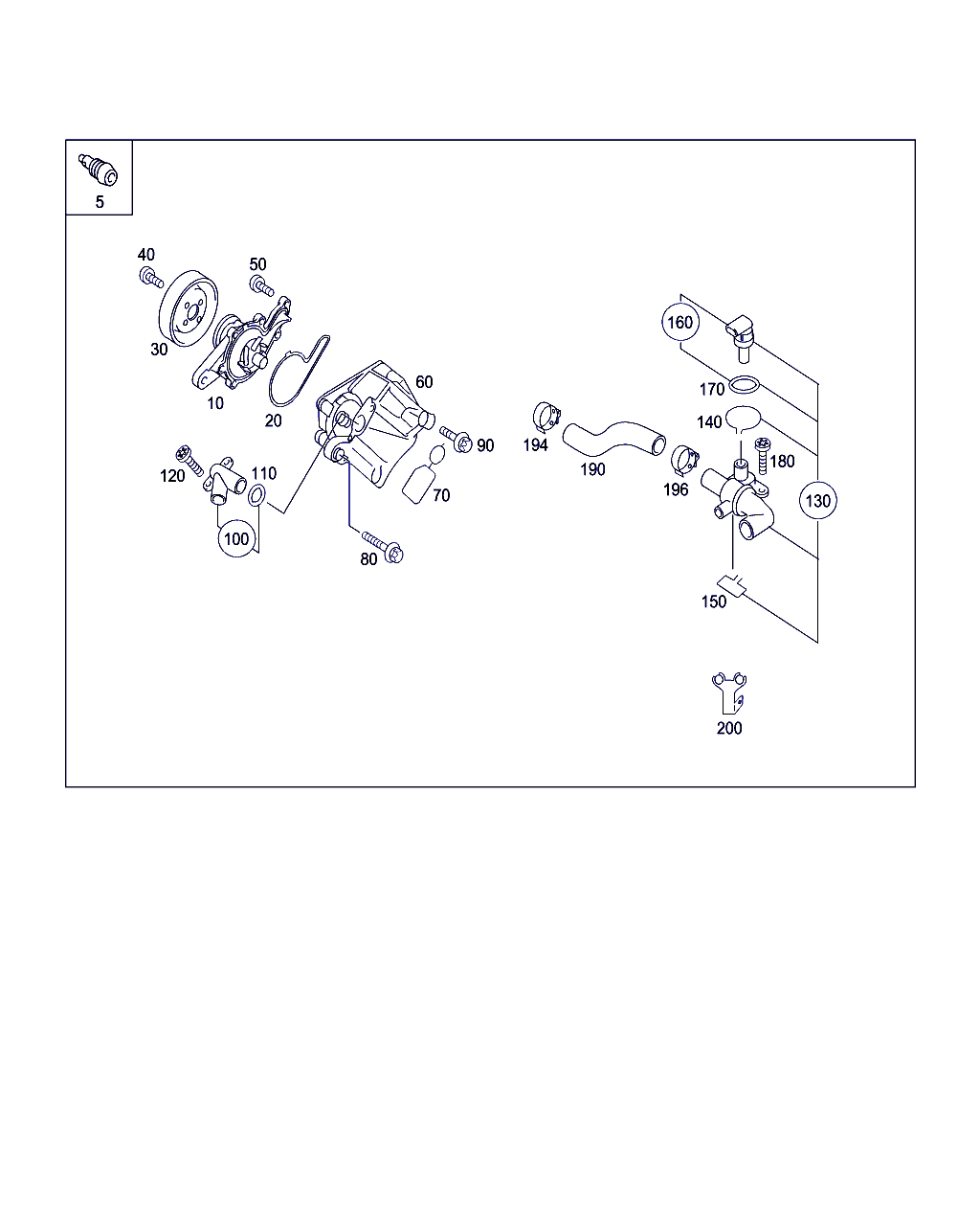 Mercedes-Benz A 160 200 03 15 - Termostat, rashladna tečnost parts5.com