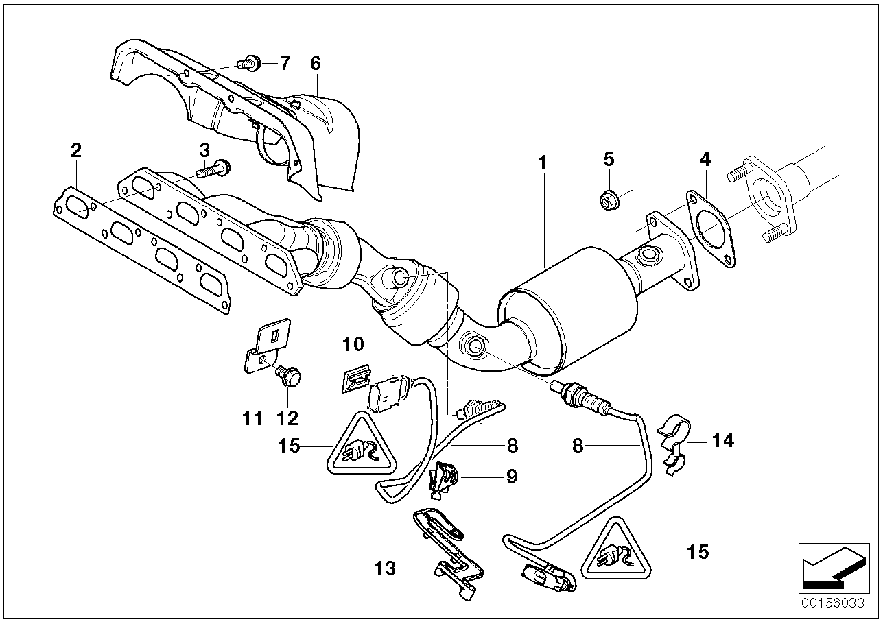 BMW 11 78 0 872 674 - Lambda Sensor parts5.com