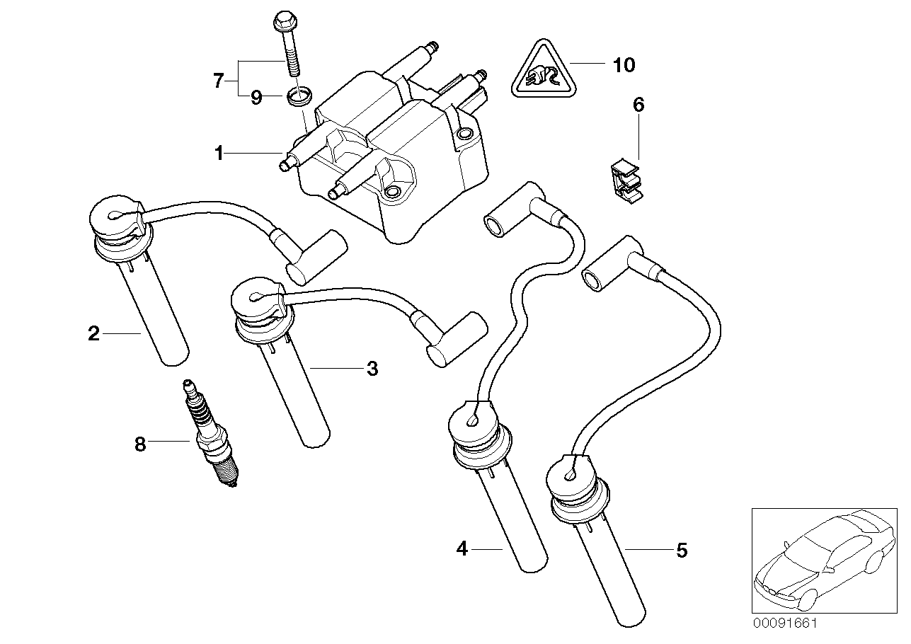 BMW 12 12 0 030 548 - Buji parts5.com