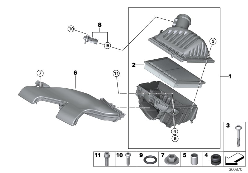 BMW 13 71 7 619 267 - Õhufilter parts5.com