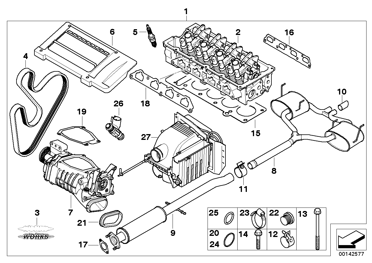 BMW 12120031708 - Zapalovací svíčka parts5.com