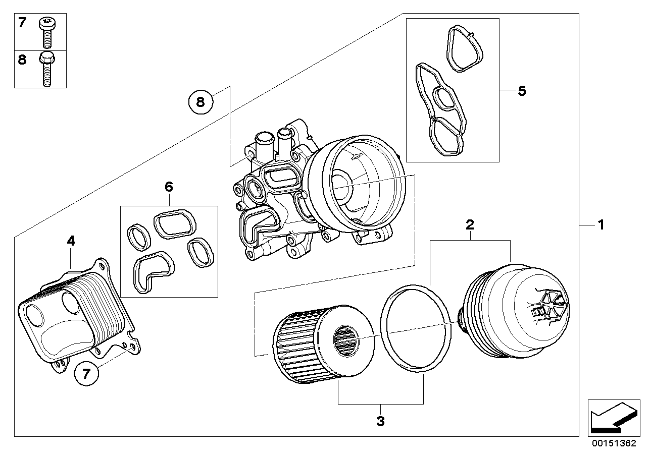 Opel 11428643749 - Ψυγείο λαδιού, λάδι κινητήρα parts5.com