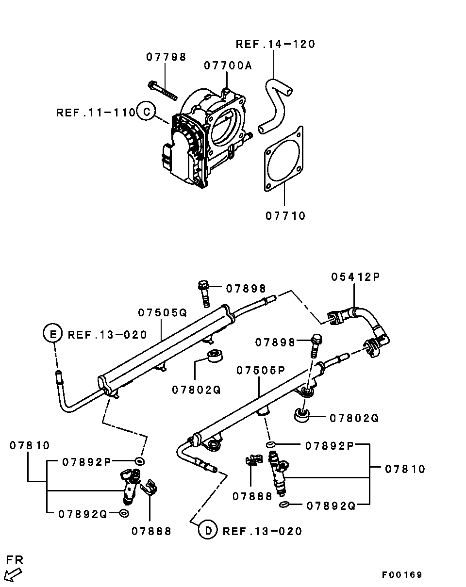 Mitsubishi 1465A116 - Brtveni prsten, ventil za ubrizgavanje parts5.com