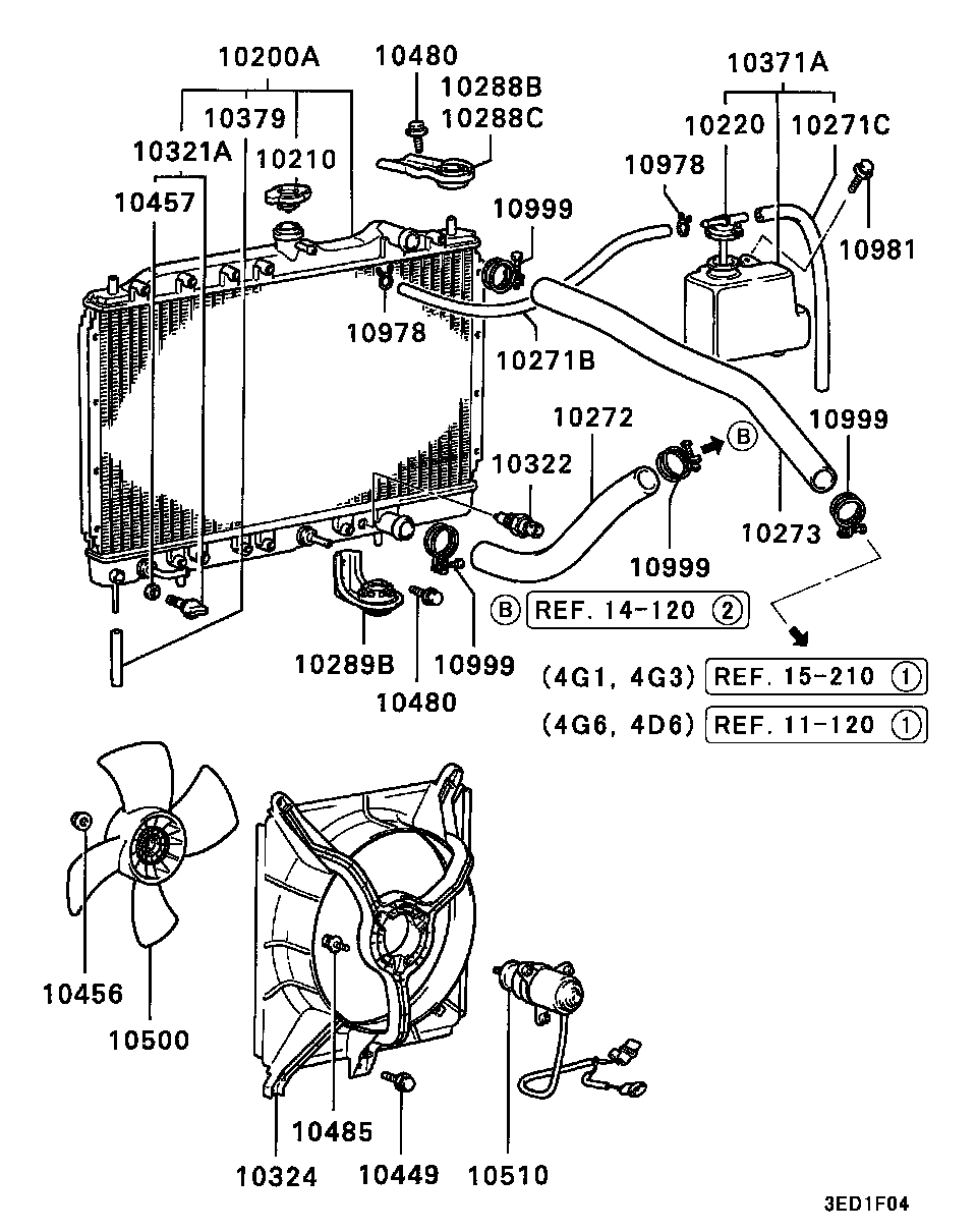 Mitsubishi MB356417 - Uzavírací víčko, chladič parts5.com