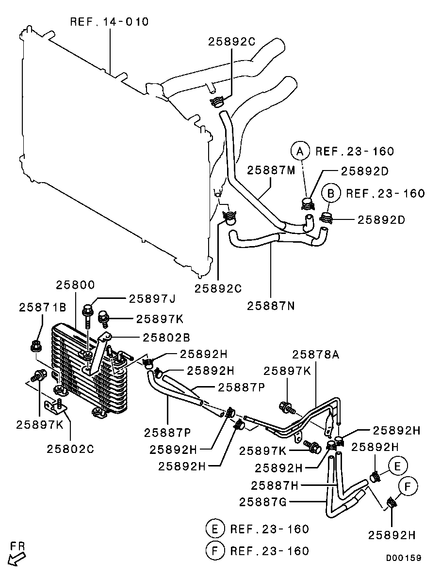 Mitsubishi MF911257 - Acoperire, faruri ceata parts5.com