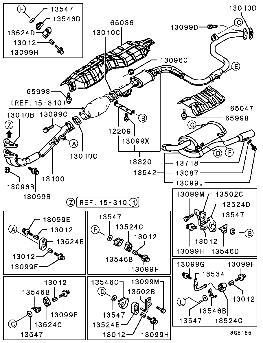 Mitsubishi MB577484 - Лагерна втулка, стабилизатор parts5.com