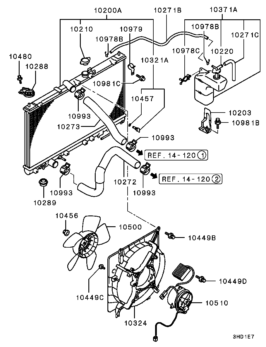 Chrysler MR481216 - Verschlussdeckel, Kühler parts5.com