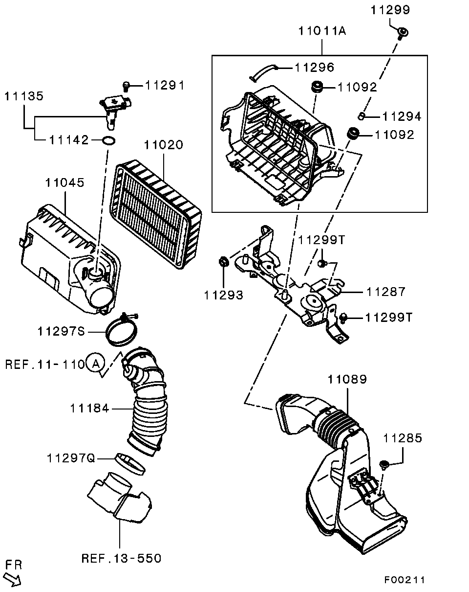 Mitsubishi 1505A524 - Conducta parts5.com