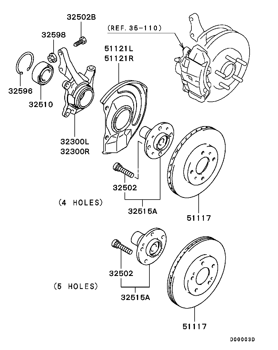 Chrysler MB303868 - Komplet ležaja točka parts5.com