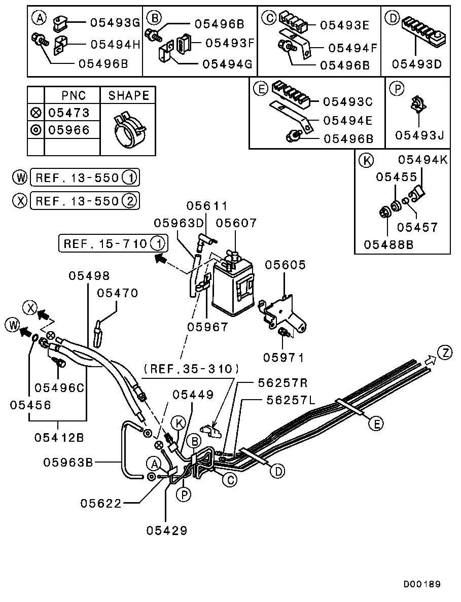 Mitsubishi MB554317 - Tesnilka, sesalni razdelilnik parts5.com