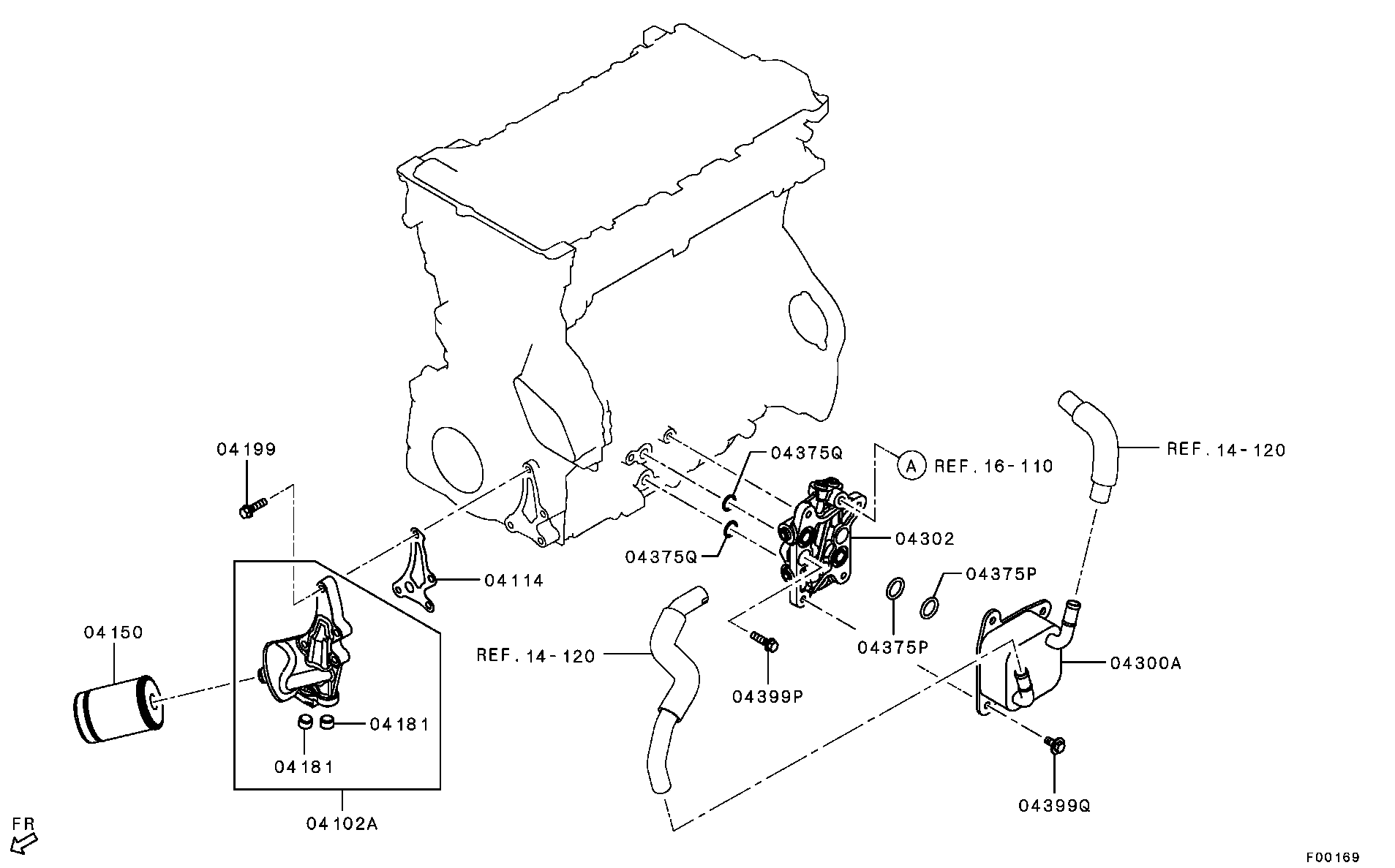 Mitsubishi 1230A182 - Маслен филтър parts5.com